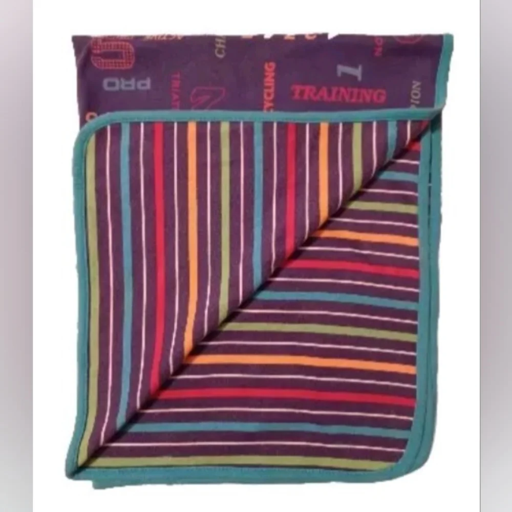 Gymboree Baby Unisex New Vintage Rainbow Tag Blanket Triathlon